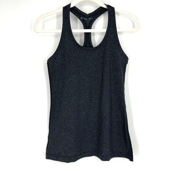 Lululemon Cool Racerback Tank in Heathered Gray Size Small - Picture 1 of 5